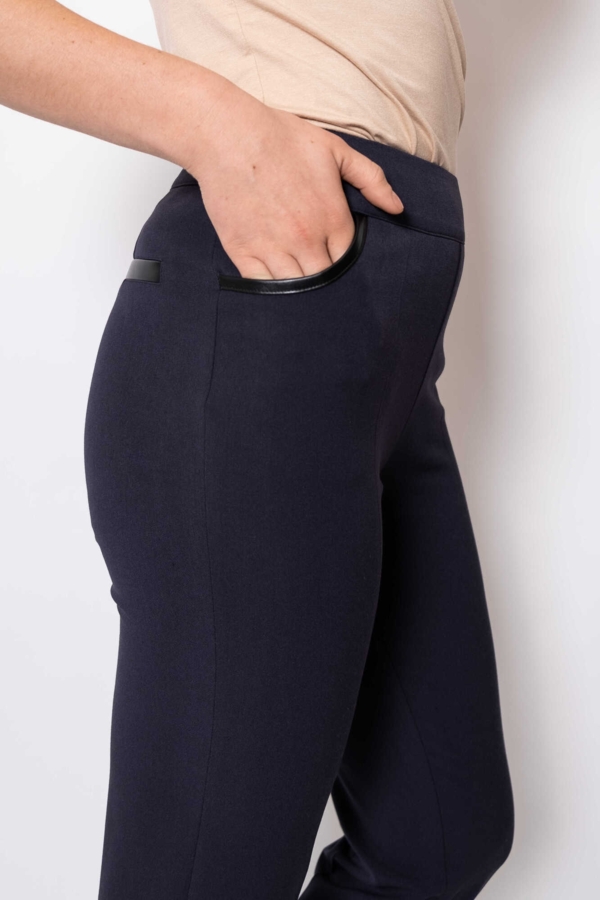 Klassiske Bukser NAOMI GRACE mørkeblå