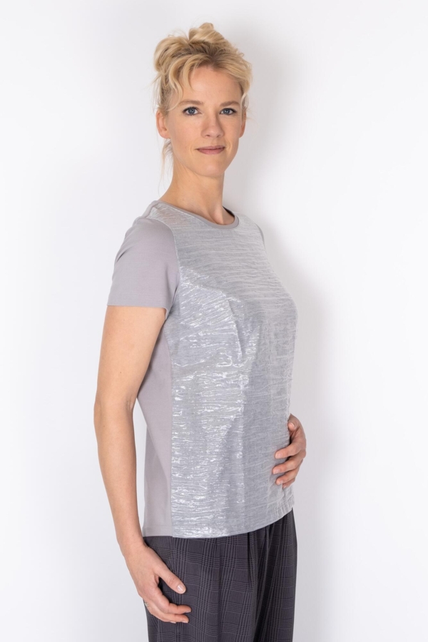 Jersey Top GLASS grå