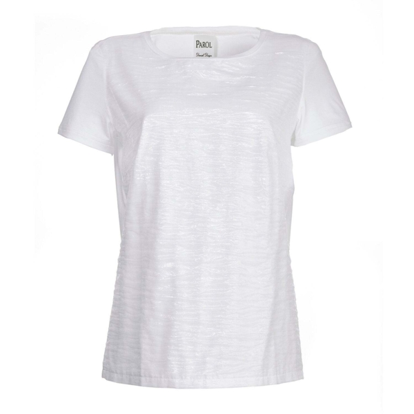 Jersey Top GLASS hvid