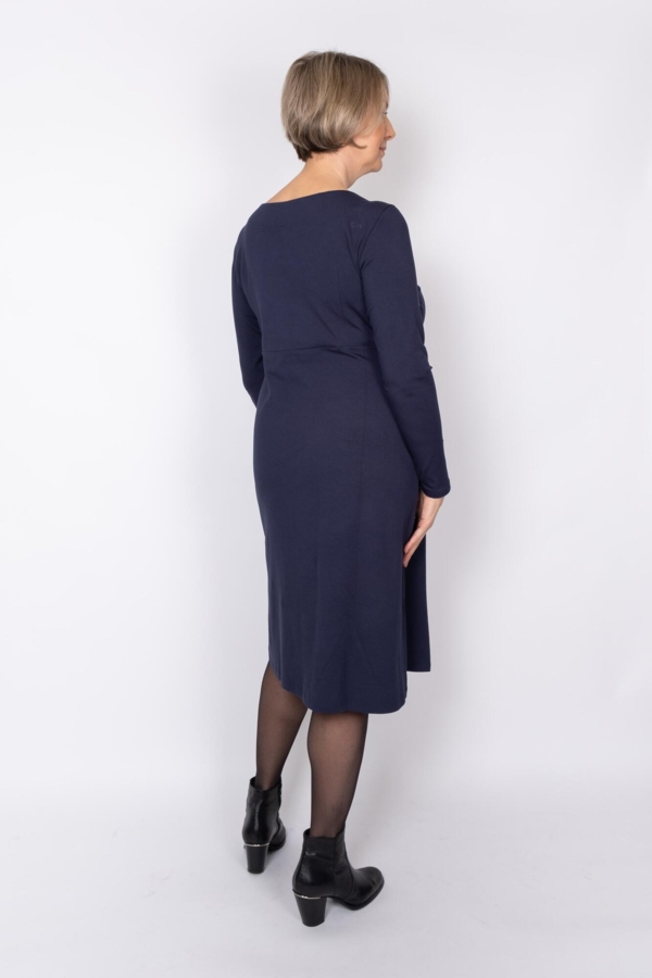 Bambus Jersey Kjole SILVIA mørkeblå