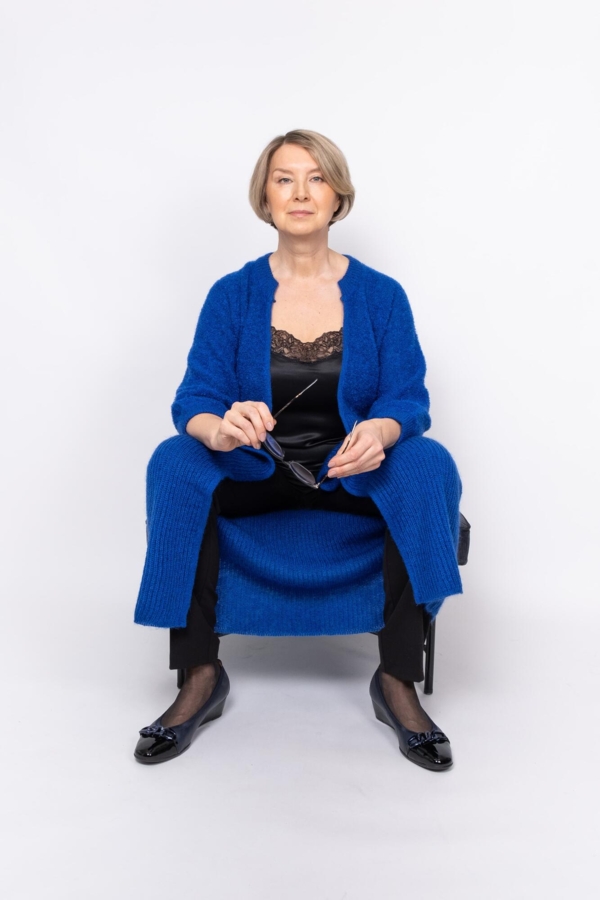 Lang Strik Cardigan GRETEL