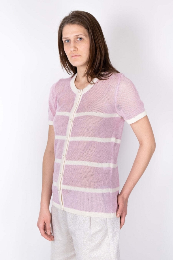 GABRIELLE STRIK CARDIGAN rose