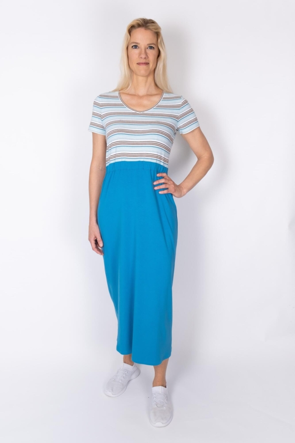 BAMBUS SOMMERKJOLE turkis blå