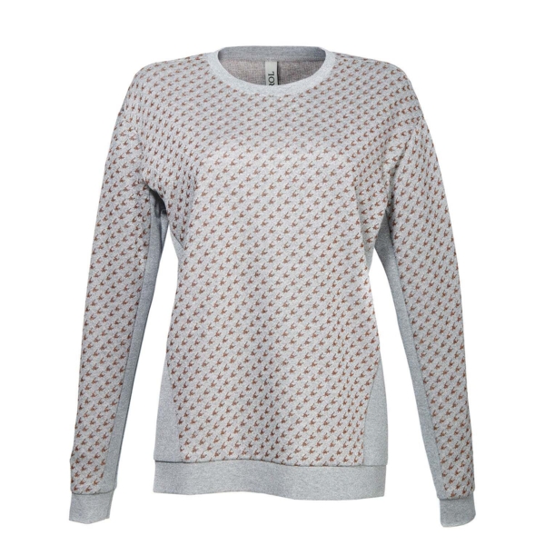 Bæredygtig hårbånd TURBAN lysegrå