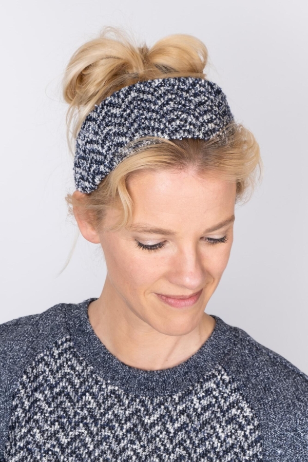 Bæredygtigt hårbånd jacquard