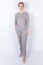 Langærmet Jersey Trøje EDDIE nordisk grå