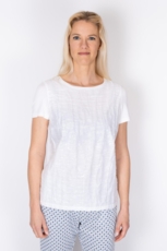 Jersey Top GLASS hvid