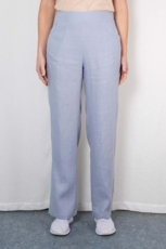 Hør bukser SKY himmelblå