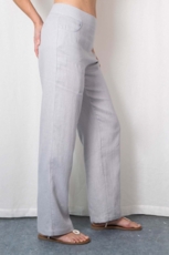 Hør bukser GRY lysegrå