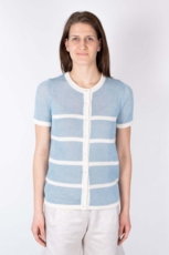 GABRIELLE STRIK CARDIGAN himmelblå